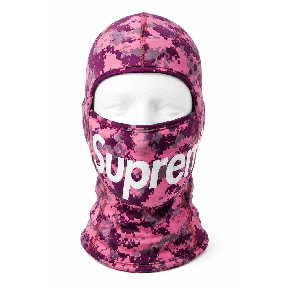 Supreme Heat Reactive Digi Camo Balaclava Pink FW25H98 Face Mask OS New